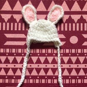 Custom Newborn Bunny Bonnet
